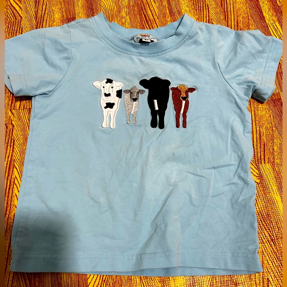Busy Bees Cow Shirt